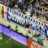A banner behind the south goal in Sporting Park promotes Many Countries, One Club in reference to the diversity of the players on the team. Regardless of the nationalities, the players come together to play as one team. (Photo/Taylor Lay).