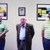Macon Economic Development board members announcing Frank Withrow as the new Economic Development Director. From Left to Right: Curt McLeland, Frank Withrow, Darin Eleazarraraz. (Photo/Shon Coram).