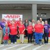 Pictured (front, left to right) AARP members Mary Martinez, Jane Ulhorn, Jean Jones, Pat Bond, Rosie Ulhorn, and Lizzi Willett (End to Walk Alzheimer’s Walk Manager) and (back row, left to right) Chuck Koopmann (Macon End to Walk Alzheimer’s Committee Chairman), AARP members Janet Ryan, Darlene Smith, Mickey Shipp, Pam Maloney (Randy Johnson Memorial), Sandra and Joe Boedeker. Photos by Sheryl Beadles