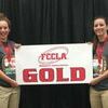 Camrie Feinberg (La Plata) and Shana Oliver (South Shelby) earned a trip to the National FCCLA conference in Nashville, TN July 2-6 after their STAR event received a gold medal and  top  ratings  at  the  state  level.  Through  the  Macon  Early  Childhood  Vo-Tech  program they   presented   under   the   category,   Focus   on   Children.   Their   project   was   titled, "Destination Santa's Workshop."