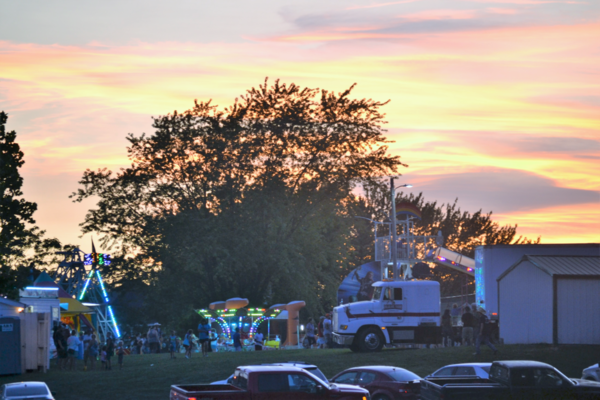 The 86th Annual Bevier Homecoming got started under a beautiful sky Wednesday evening.