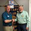 (left) ShelterBox Ambassador Scott Weaver (right) Jim Simon Rotary Club President